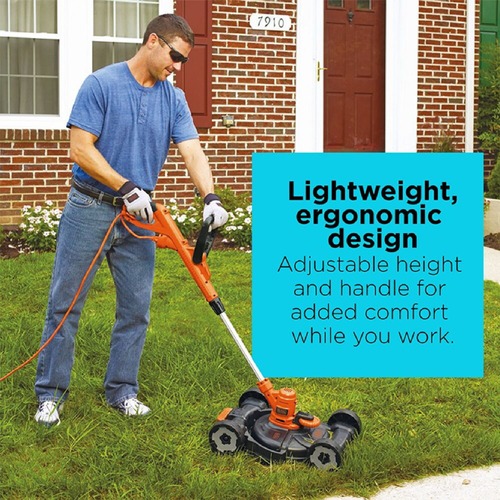  | Black & Decker MTE912 120V 6.5 Amp 12 in. 3-in-1 Corded String Trimmer/Edger/Lawn Mower image number 0