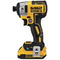 Impact Drivers | Dewalt DCF888D2 20V MAX XR 2.0 Ah Cordless Lithium-Ion Brushless Tool Connect 1/4 in. Impact Driver Kit image number 1