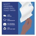 Cleaning & Janitorial Supplies | Scott 67805 2-Ply 3.55 in. x 1000 ft. Septic Safe Essential 100% Recycled Fiber JRT Bathroom Tissue for Business - White (12/Carton) image number 10