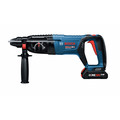 Rotary Hammers | Bosch GBH18V-26DK25 Bulldog 18V EC Brushless Lithium-Ion 1 in. Cordless SDS-plus Rotary Hammer Kit with 2 Batteries (4 Ah) image number 2