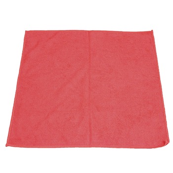 Impact 16 in. x 16 in. Lightweight Microfiber Cloths - Red (240/Carton)