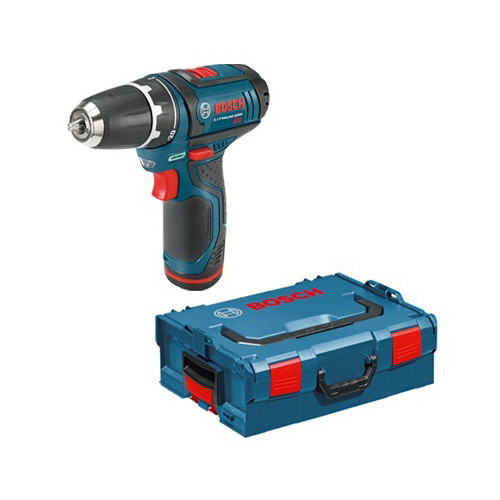 Drill Drivers | Bosch PS31-2AL 12V Max Cordless Lithium-Ion 3/8 in. Drill Driver Kit with L-BOXX image number 0