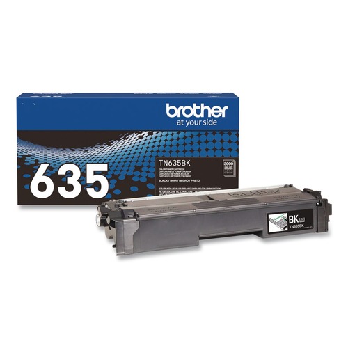 Ink & Toner | Brother TN635BK 3,000 Page-Yield Toner - Black image number 0