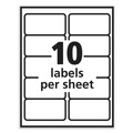 Office Jansan | PRES-a-ply 30609 2 in. x 4 in. Laser Printer Labels - White (10/Sheet, 250 Sheets/Box) image number 2
