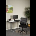Office Chairs | Alera ALEELT4214B Elusion II Series Supports Up to 275 lbs. 18.11 in. to 21.77 in. Seat Height Mesh Mid-Back Swivel/Tilt Chair - Black image number 5