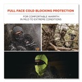 Masks | Ergodyne 16823 N-Ferno 6823 One Size Fits Most Fleece Hinged Balaclava Face Mask - Black image number 2