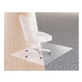 Cleaning & Janitorial Supplies | Deflecto CM23140SPR6COM 48 in. x 36 in.  SuperGrip Rectangular Chair Mat - Clear image number 3