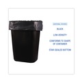 New Year New Savings! Save $25 off $150 | Boardwalk W4832YKKR01 24 in. x 32 in. 16 gal. 1 mil Perforated Roll Low-Density Waste Can Liners - Black (150/Carton) image number 5