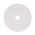Office Jansan | Boardwalk BWK4020WHI 20 in. Diameter Polishing Floor Pads - White (5/Carton) image number 1