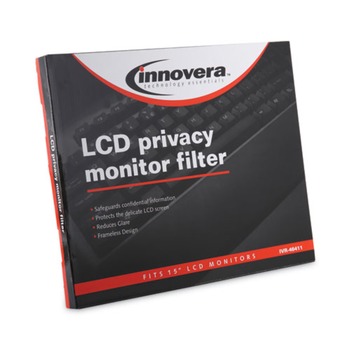 Innovera Premium Antiglare Blur Privacy Monitor Filter for 15 in. LCD Screens