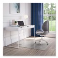 Cleaning & Janitorial Supplies | Deflecto CM2G112OCB 36 in. x 48 in. Oceanmat Hard Floor Lipped Chair Mat - Clear image number 4