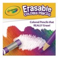 Bulk Savings Pricing 2 | Crayola 682424 3.3 millimeter 2B Erasable Color Pencil - Assorted Lead and Barrel Colors (24/Box) image number 2
