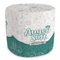 Toilet Paper | Georgia Pacific Professional 16840 2-Ply Angel Soft Septic Safe Premium Bathroom Tissue - White (450 Sheets/Roll, 40 Rolls/Carton) image number 1