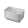 Cutlery | Handi-Foil 201900 12.19 in. x 20.75 in. 60 Gauge Full-Size Deep Aluminum Steam Table Pans (50/Carton) image number 5