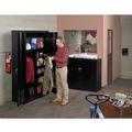 Office Furniture & Lighting | Tennsco J2478SUC-LGY 48 in. x 24 in. x 78 in. Jumbo Combination Steel Storage Cabinet - Light Gray image number 1