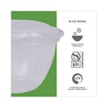 Office Jansan | Eco-Products EP-SB18 5.5 in. x 2.3 in. 18 oz. Renewable and Compostable Plastic Containers - Clear (150/Carton) image number 9