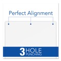 | Swingline A7074520 Optima 20-Sheet Electric Three 9/32 in. Hole Punch - Silver/Black image number 1