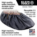 Footwear | Klein Tools 55489 1 Pair Tradesman Pro Shoe Covers - X-Large, Black image number 1