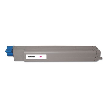 Factory Reconditioned Innovera Remanufactured 15,000 Page-Yield Toner (Type C7) Replacement for 42918902 - Magenta