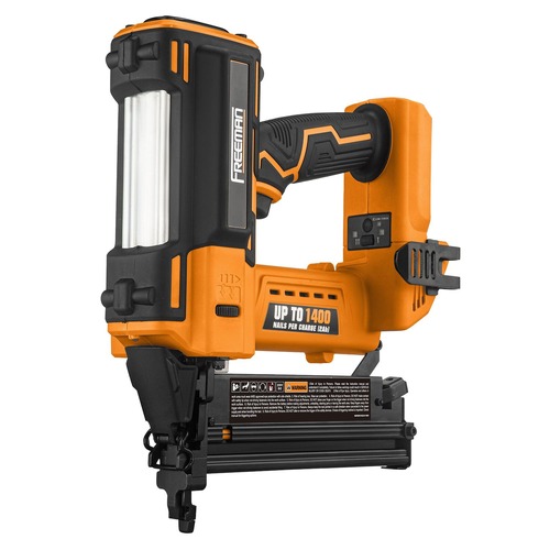 Finish Nailers | Freeman PE20VT2118 20V Lithium-Ion Cordless 2-in-1 18-Gauge Nailer/Stapler (Tool Only) image number 0