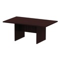  | Alera ALEVA717242MY 70.88 in. x 41.38 in. x 29.5 in. Valencia Series Rectangular Conference Table - Mahogany image number 1