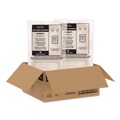 Food Trays, Containers, and Lids | Dart 80FBRHT1 8.65 in. x 7.94 in. x 2.98 in. ProPlanet Seal Compostable Molded Fiber Hinged Trays - Natural (200/Carton) image number 3
