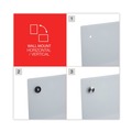 Office & Office Supplies | Universal UNV43234 72 in. x 48 in. Frameless Glass Marker Board - White Surface image number 8