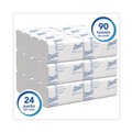 Cleaning & Janitorial Supplies | Scott 04442 7.5 in. x 11.6 in. Slimfold Towels - White (90/Pack, 24 Packs/Carton) image number 2