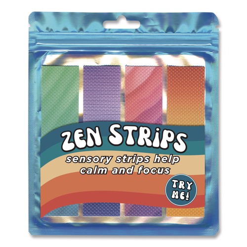 Craft Supplies | TPG Creations TPG854 Bumpy Gradient Zen Strips - Assorted Colors (4/Pack) image number 0