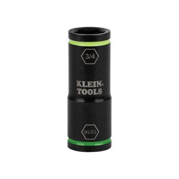 IMPACT SOCKETS | Klein Tools 66074 3/4 in. x 13/16 in. Flip Impact Socket