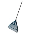 Outdoor Hand Tools | Suncast Commercial LRT240D 24 in. Width x 47.5 in. to 66 in. Length Telescoping Rake image number 0