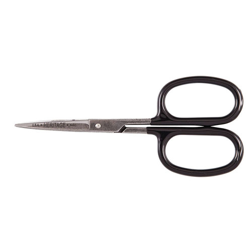 Scissors | Klein Tools 546C 5-1/2 in. Rubber Flashing Scissor with Curved Blade image number 0