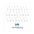 Cleaning & Janitorial Supplies | Boardwalk 528110 12 in. Deluxe Plastic Bowl Mop with 2 in. Mop Head - White (25/Carton) image number 3