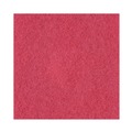 Cleaning Cloths | Boardwalk BWK4012RED 12 in. dia. Buffing Floor Pads - Red (5/Carton) image number 5