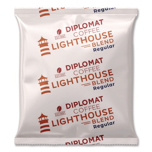 Coffee | Coffee Pro C-LC-LH2.5-100R Light House Frac Pack 2.5 oz 100/Carton image number 0