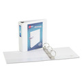 Office Jansan | Avery 19751 11 in. x 8.5 in. 3 Rings 3 in. Capacity Showcase Economy View Binders with Slant Rings - White image number 0