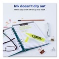 Office Jansan | Avery 98208 Chisel Tip Desk-Style HI-LITER Highlighter Value Pack - Fluorescent Yellow Ink, Yellow/Black Barrel (36/Pack) image number 8
