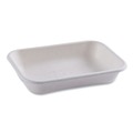 Food Trays, Containers, and Lids | Eco-Products EP-SCRC16NFA 16 oz 7 x 5 x 1 Vanguard Worldview Renewable and Compostable Sugarcane Take-Out Containers - White (400/Carton) image number 5