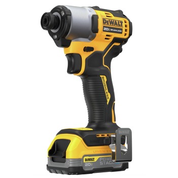 Factory Reconditioned Dewalt 20V MAX Brushless Lithium-Ion 1/4 in. Cordless Impact Driver Kit (1.7 Ah)
