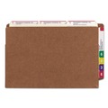 File Folders | Smead 74780 3.5 in. Expansion Heavy-Duty End Tab TUFF Pockets - Redrope/Legal Size (10/Box) image number 2