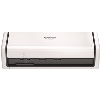 Brother 600 dpi x 600 dpi Optical Resolution 20-Sheet Duplex Auto Document Feeder ADS-1350W Compact Desktop Scanner