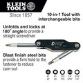 Screwdrivers | Klein Tools 32535 10-in-1 10-Fold Screwdriver / Nut Driver image number 1