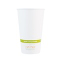 Cups and Lids | World Centric CUSU20 20 oz. NoTree Paper Hot Cups - Natural (1000/Carton) image number 0