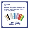 Bulk Savings Pricing 2 | Brother P-Touch TZE243G 0.7 in. x 26.2 ft. TZe Standard Adhesive Laminated Labeling Tape - Blue on White image number 5