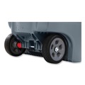 Bulk Savings Pricing 2 | Rubbermaid Commercial 2179403 BRUTE 32 gal Plastic Vented Wheeled Container - Gray image number 5