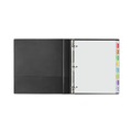 Office Jansan | Avery 16741 8-Tab 11 in. x 8.5 in. Easy View Plastic Dividers with Multicolored Tabs and Sheet Protector - Clear (1-Set) image number 2