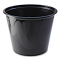 Food Trays, Containers, and Lids | Fabri-Kal 000000000009505146 5.5 oz. Plastic Portion Cups - Black (2500/Carton) image number 0