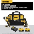 Combo Kits | Factory Reconditioned Dewalt DCK268P2R 20V MAX XR Cordless Drywall Screwgun and 3-Speed 1/4 in. Cordless Impact Driver Combo Kit (5 Ah) image number 1
