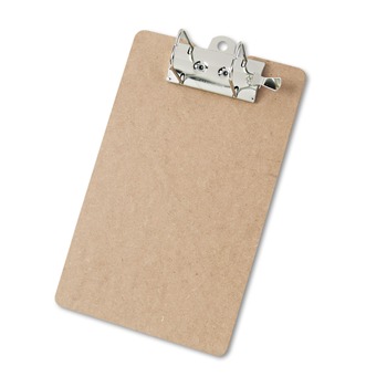Saunders 2.5 in. Clip Capacity Recycled Hardboard Archboard Clipboard - Brown