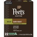 Food Service | Peet's Coffee & Tea 5000363996 K-Cups - House Blend Decaf (22/Box) image number 0